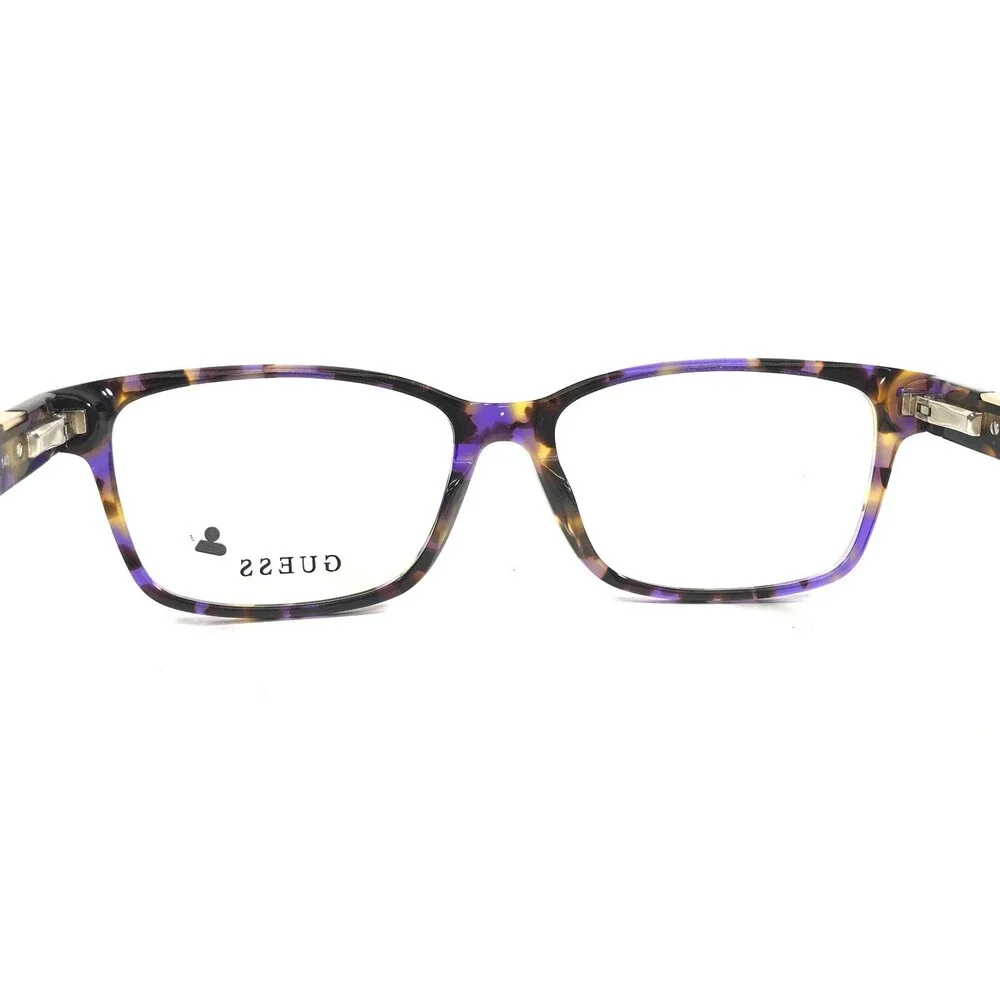 Guess Eyeglasses Frames GU2848 083 Purple Brown Yellow Tortoise 54-15-140